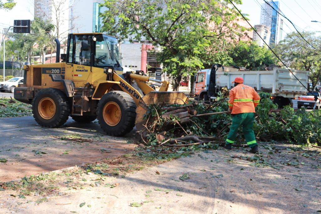 Prefeitura de Goiânia leva serviços de limpeza urbana a 98 setores, nesta segunda-feira (24/04)